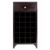 Ancona Modular Wine Cabinet with One Drawer & 24-Bottle