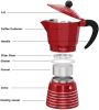 Aluminum Stovetop Espresso Coffee Maker; Stove Top Coffee Maker Mocha Pot