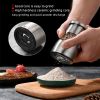 Multi Functional Manual Pepper Mill Convenient Stainless Steel Grinding Bottle Black Pepper Adjustable Grinder Condiment Tool